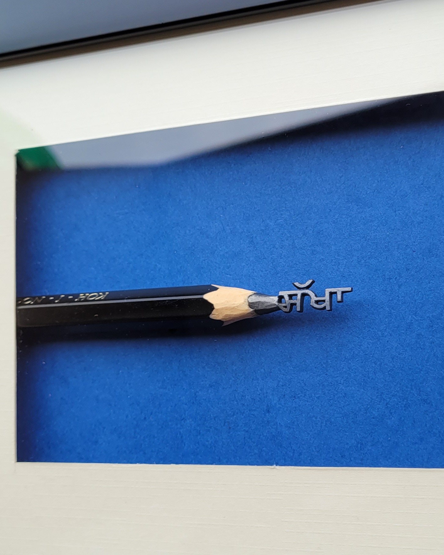 Sakha — ਸਾਖਾ, microsculpture by Yuvraj Singh Nain